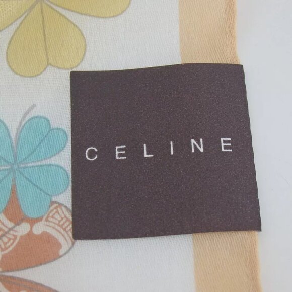CELINE 116-2506C Handkerchief & Pocket Tissue Case Set Tissue case cotton/polyes - Picture 9 of 10